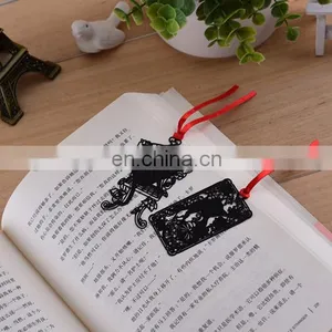 China Supplier Wedding Souvenier Cute Cat Metal Bookmark for Books Custom Lovely Inspirational Bookmark thumbnail-4