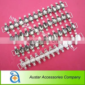 RHINESTONE / DIAMANTE BIKINI CONNECTORS FOR FITNESS/FIGURE POSING SUIT/BIKINI thumbnail-1