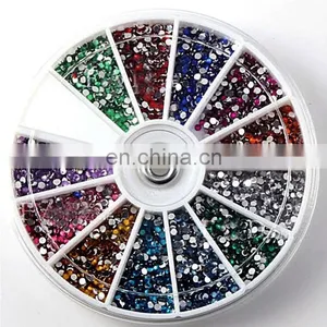 Nail Art 3D DIY Acrylic Rhinestones Decoration thumbnail-1