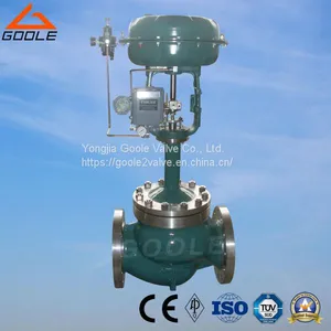Extended Stem Pressure Balanced Pneumatic Flow Control Valve thumbnail-1