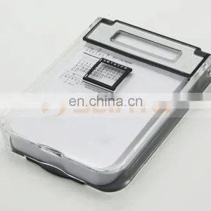 Foldalbe Business Gifts Transparent PP Sticky Notes Box Customized Logo thumbnail-5