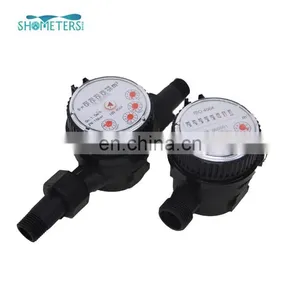 Screw Thread Public Type Single Jet LXDG Water Flow Meter With Lock Valve thumbnail-3