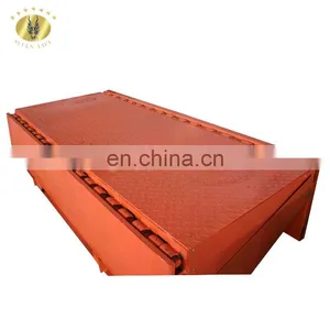 7LGQ Shandong SevenLift Manual Loading Unloading Portable Hydraulic Moving Dock Leveler thumbnail-2