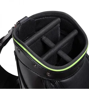 Customized Black PU Golf Staff Bag thumbnail-3