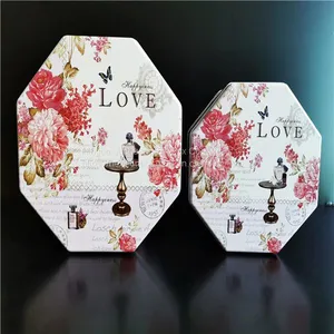 Christmas Tree Tin Box For Food & Biscuit Cookie Spherical Cake Tin thumbnail-1