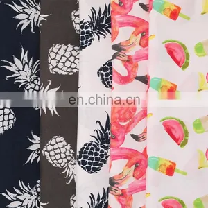 100% Polyester Microfiber Peach Skin Brushed Fabric for Print Sportswear Mens Shorts thumbnail-1