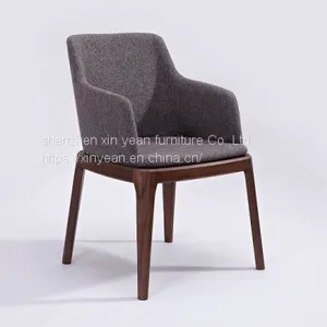 Best Price of Chairs Contemporary Buy Furniture From China Arm Rest Chair Hot Sale on Line Dining Chair With Armrest thumbnail-1