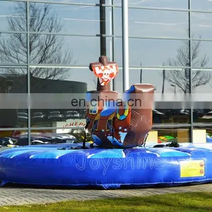 Pirate Ship Theme Interactive Inflatable Adult Pull Riding Games For Events thumbnail-4