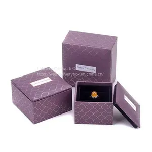 High Quality Cardboard Custom Logo Luxury Gift Box Jewelry Set Box Necklace Box With Custom Printing Logo thumbnail-1