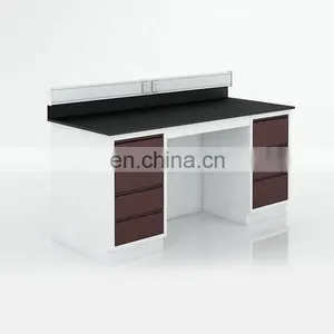 Antistatic Steel Laboratory Side Table Work Bench Table thumbnail-6