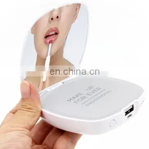 Promotional Business Gift Single USB Port Mirror Portable Power Bank 4000mah thumbnail-1