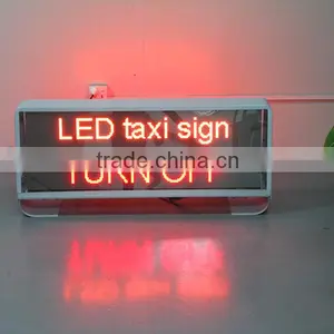 DC9-36V Taxi/car Top Led Display 3G/WIFI Control Double Sided p5 SMD Full Color Led Taxi Roof Top Advertising Signs thumbnail-1