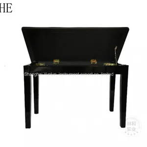 Piano Bench China Adjustable Artist Piano Bench Stool in Ebony Asia Constansa Instrument Export co Ltd thumbnail-4