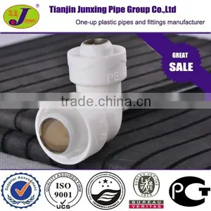 Double Thermal Fusion Fittings Reducing 90 Elbow for PERT-AL-PERT Pipe thumbnail-1