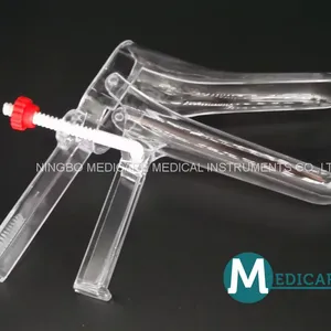 Disposable Vaginal Speculums Lateral Screw Type Central Screw Type Push Type Fasten Type Tache Type thumbnail-1