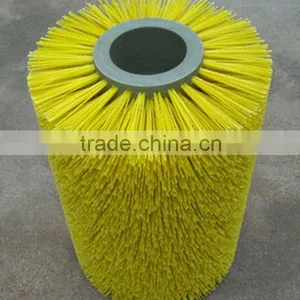 Crimped Yellow Polypropylene Brush for Cow Cattle thumbnail-1