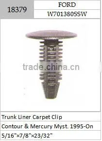 Trunk Liner Carpet Clip FORD:W701380SSW thumbnail-1