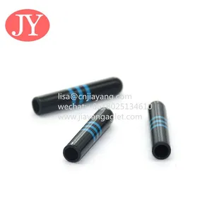 Black Transfer Blue Shoe String Plastic Aglet 25mm Length ABS Aglet Tips Shoelace Aglet Tipping thumbnail-1