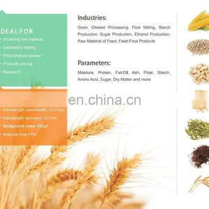 Laboratory Instrument Food Animal Feed Protein Fat Fiber Moisture Ash Analysis Nir Infrared Spectrophotometer thumbnail-4