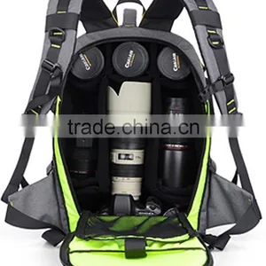 Large Waterproof Anti-shock DSLR Gadget Camera Bag Professional Photography Travel Backpack With Inner Padding Quality Choice thumbnail-4