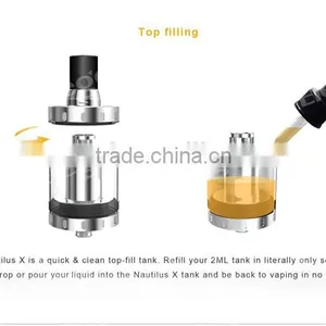 Elego Wholesale Aspire Nautilus X Tank,Stock Offer Leak Proof Aspire Nautilus X With U-Tech Coil thumbnail-2