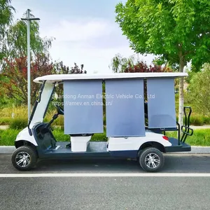 Electric Golf Sightseeing Car, Sunshade Curtain, Golf Cart thumbnail-1