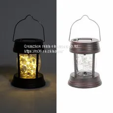 00:00 00:24 View Larger Image Share Custom Portable Retro 2M 20LED Copper Wire Outdoor Lamp Solar Hanging Camping Lantern for Decoration thumbnail-1