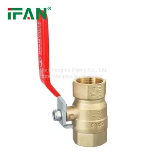 IFAN Plumbing Material 1/2-4 Inch Brass Body Ball Valve Threaded Ball Valve thumbnail-4