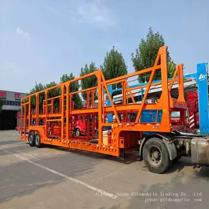 Export Semi-trailer Philippines Trailer 7-seater Sedan Galvanized Semi-trailer thumbnail-2