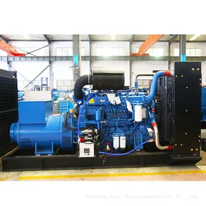 China Manufacturer 3 Phase Brushless 400kw Diesel Generator Open Type Generator Price thumbnail-1