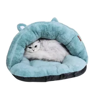 Meow Love Rapid Warehouse Funny Hot Luxury Washability Dog Bed Doggy Beds Kennel Cat Puppy Warm Soft Sofa Mat Basket Blanket Sleeping Bag thumbnail-2