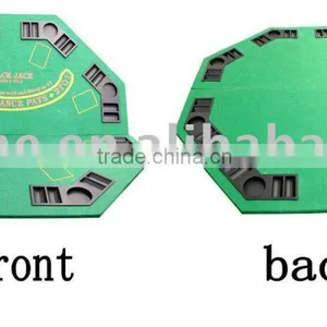 Two-Sided Two Fold Poker/ Blackjack Table Top thumbnail-1