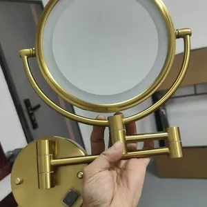 Customized Bear-shaped Mirror, Luxury and Unique-shaped Creative Smart Mirror, Bathroom LED Makeup Mirror, Wall-mounted Bathroom Mirror thumbnail-2