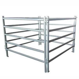Heavy Duty Corral Hot Dipped Galvanized Cattle Panels Cattle Fence Panels Waterproof Factory Price thumbnail-2