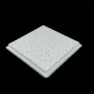 Sound-Absorbing Mineral Fiber Ceiling Panels Compatible With Standard Grid Systems thumbnail-3