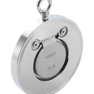 Stainless Steel/Wcb/CF8/ CF8m Single Disc Wafer Type Flap Check Valve for Water/oil thumbnail-3