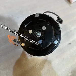 Hyundai Excavator Parts Genuine 11Q6-90040 Compressor Assy for R210LC7 R210LC3 R220-9S R225-7 in Stock thumbnail-1