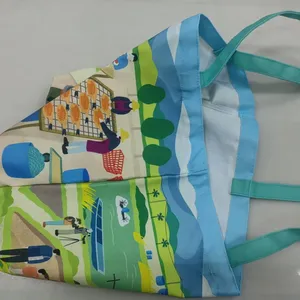 Full Color Environmental Cotton Bag thumbnail-4