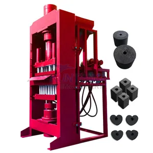 Flake Coconut Shell Charcoal Forming Machine Disc-shaped Charcoal Making Machine EPC thumbnail-1