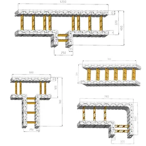 Modern ICF Building System With EPS Foma Insulated Concrete Forms Insulated Concrete Forms ICF EPS Block Formwork thumbnail-5