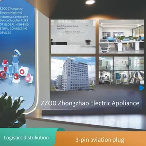 Zhongzhao Industrial Plug, Aviation Socket Connector, Waterproof Three-phase 380v High-power Male-female Docking, 3-pin 16a thumbnail-2
