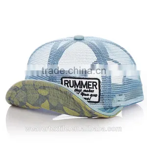 Make Your Own Upper Curve Brim Baseball Cap Whole Cap With Mesh thumbnail-1