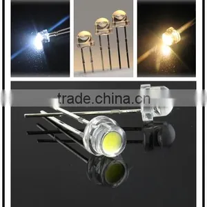 0.2W 4.8mm / 5mm Strawhat LED With 120 Degree Viewing Angle thumbnail-6