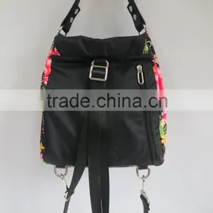 Ladies Laptop Backpacks Flower Design thumbnail-2