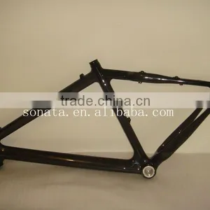 Sonata Carbon Mtb 3k Bicycle Frame 17 Inch thumbnail-1