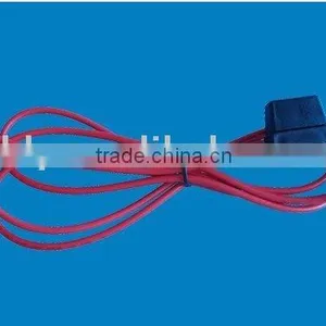 Cable With 10A or 20A Fuse Holder and Ring Terminal Red Wire Harness thumbnail-1