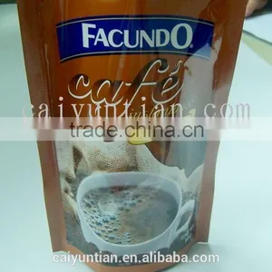Tin Tie Tea Bags With Window Custom Stand up Pouch Eight-sealing Stand up Bag thumbnail-5