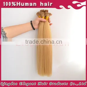 Human Hair 100% Unprocessed Human Hair Extension 1g/strand thumbnail-2