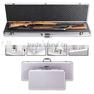 Silver Aluminium Rifle Case thumbnail-1