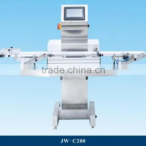Automatic Online/inline Checkweigher for Fish,snack Food ,bags,cans,box,bottle thumbnail-1
